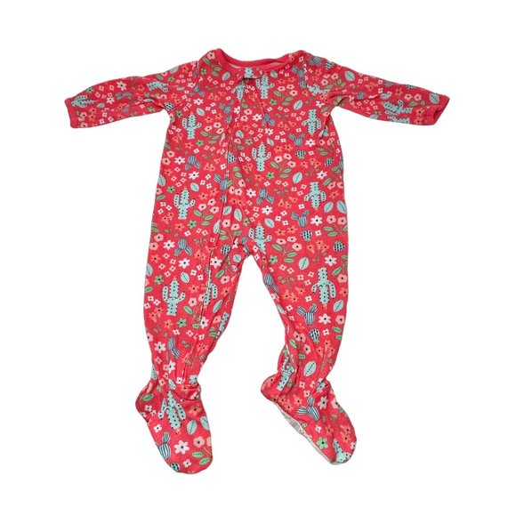 Baby Girl's - 2 Rompers & 1 Sleeper‎ - Size 12 Month - Picture 6 of 8